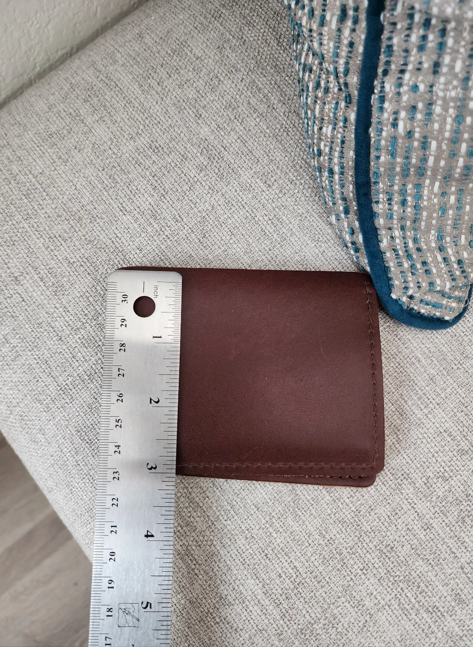 Portland Leather bifold finish portland